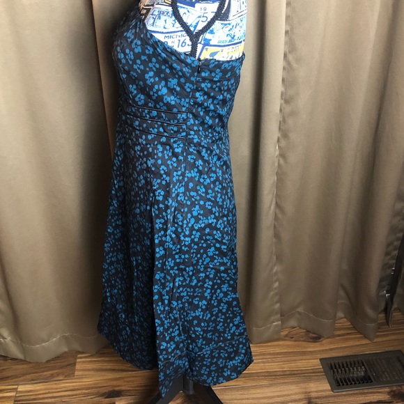 Romy Strapless Flower Petal Dress - Picture 8 of 11